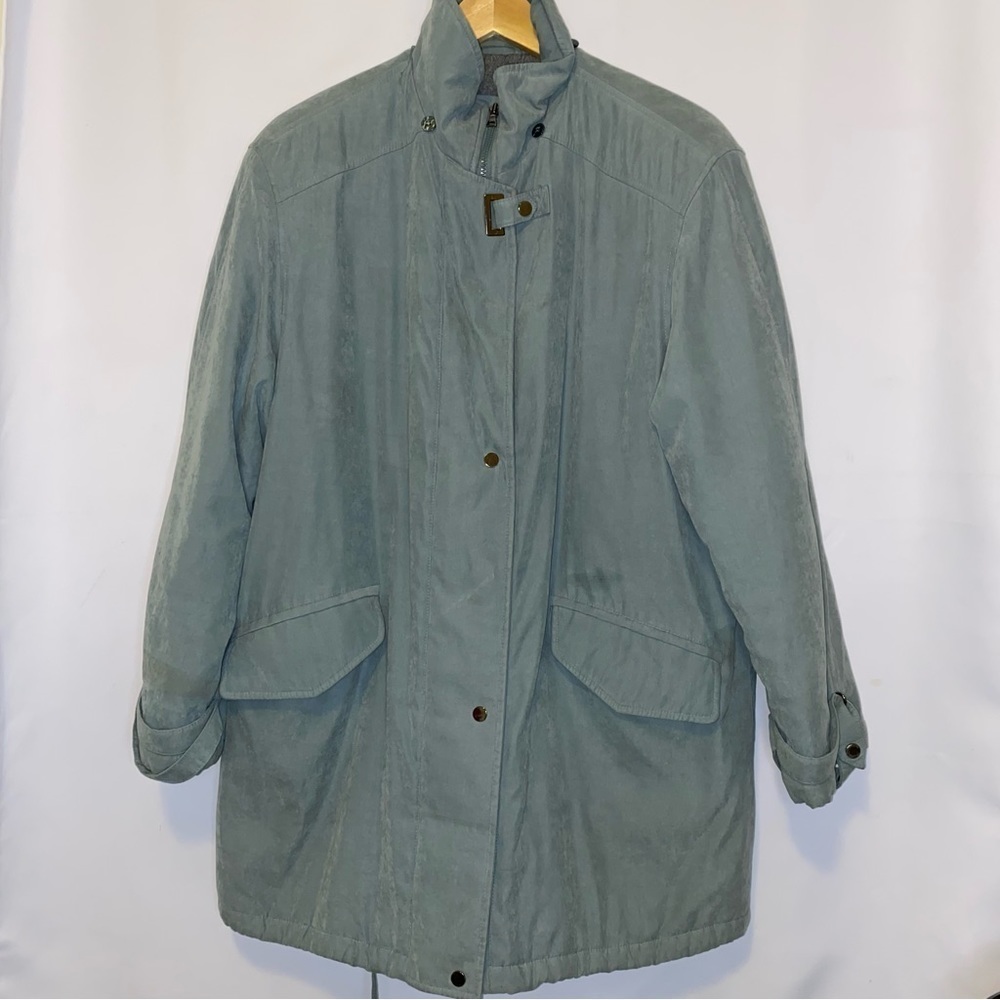 Fleet Street Soft Shell Warm Lined Coat Size Large